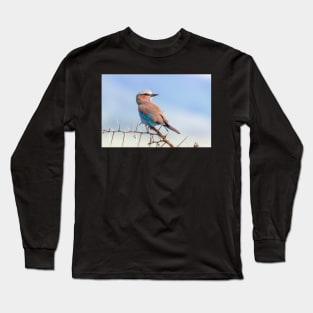 Lilac Breasted Roller, Ngorongoro Crater Long Sleeve T-Shirt